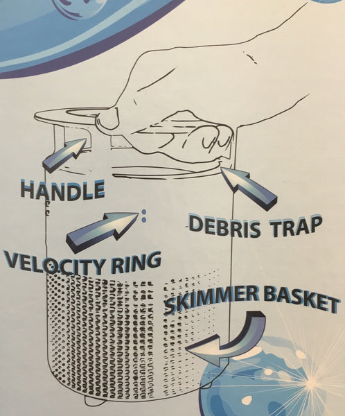 Skimmer basket ring clearance